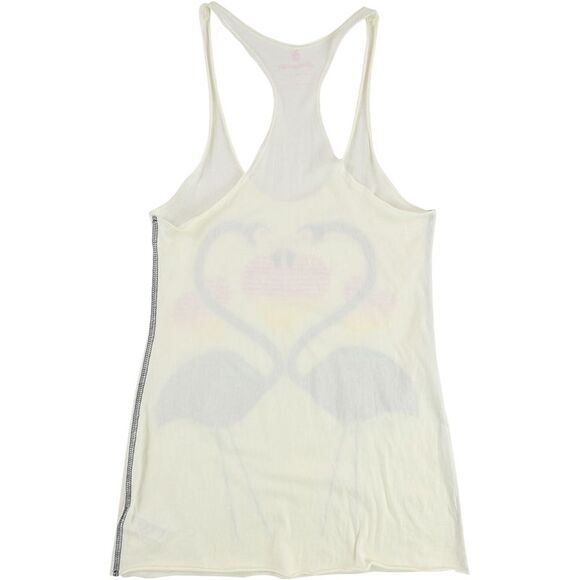 Heritage 1981 Womens Flamingo Graphic T-Shirt, Off-White, NWT - Picture 2 of 2